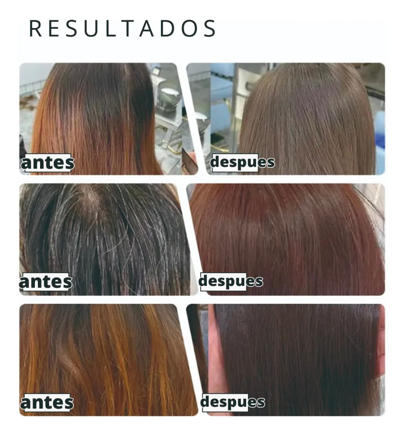 Shampoo tinte 3 en 1 cubre canas 500ml BROWN